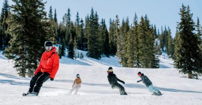 Ski lesson