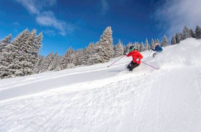 Snowboard action